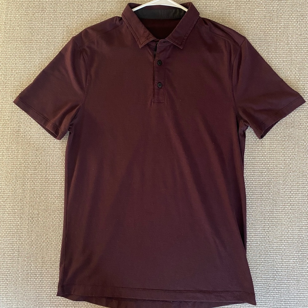 Lululemon Polo Shirt - Maroon